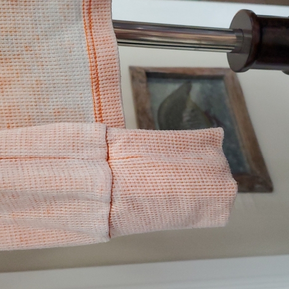 Harley Davidson peach "waffle" shirt - Picture 3 of 7